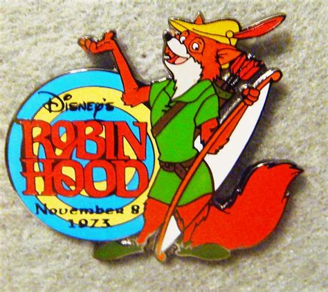 disney robin hood pin|robin hood slider pins.